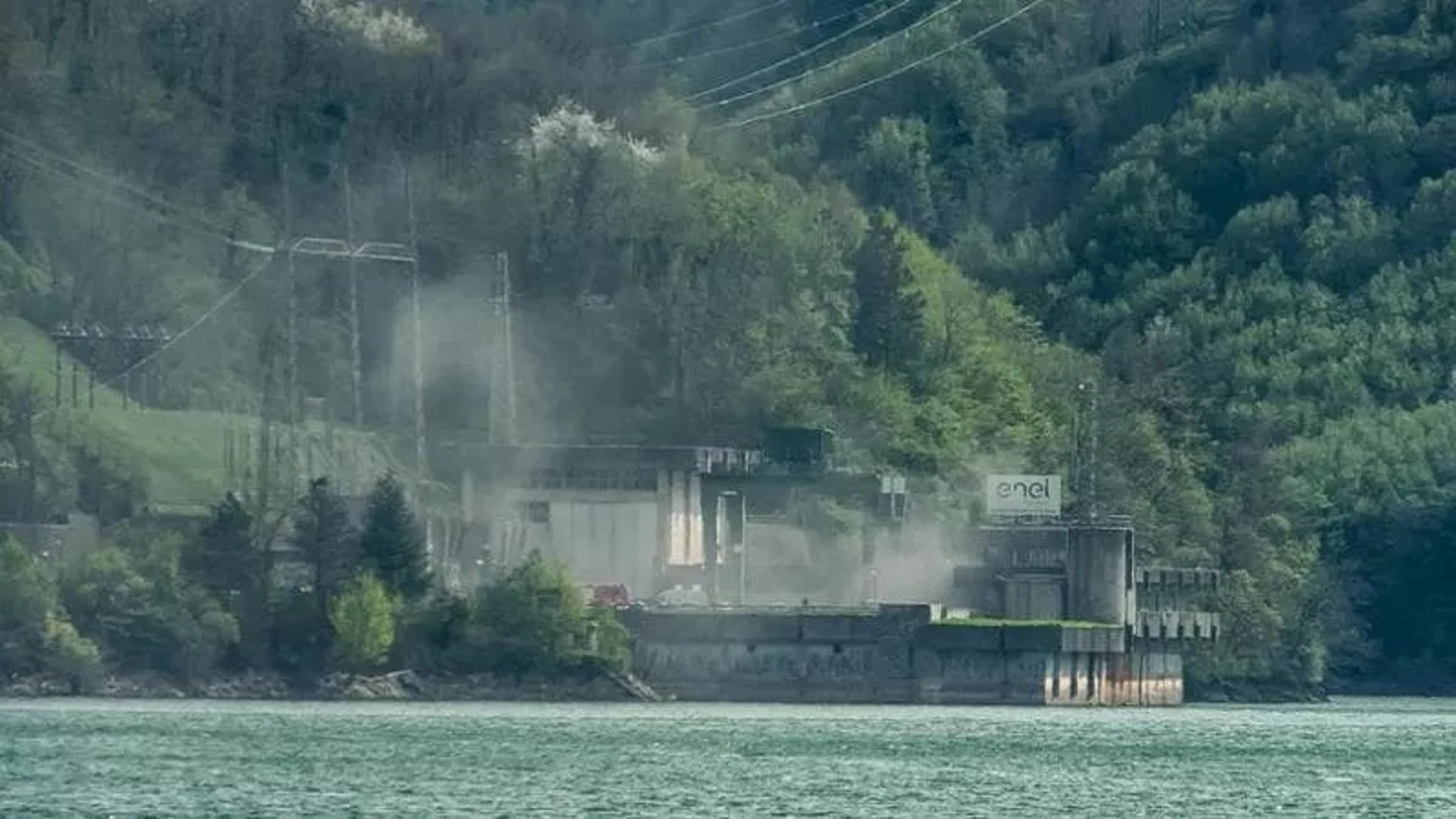 Central eléctrica en Italia en la que se ha producido la explosión