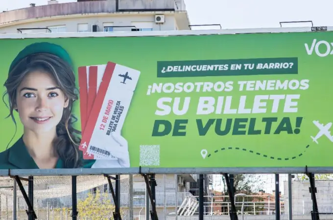 La campaña de Vox en Cataluña contra los inmigrantes ilegales: “¡Nosotros tenemos su billete de vuelta!”