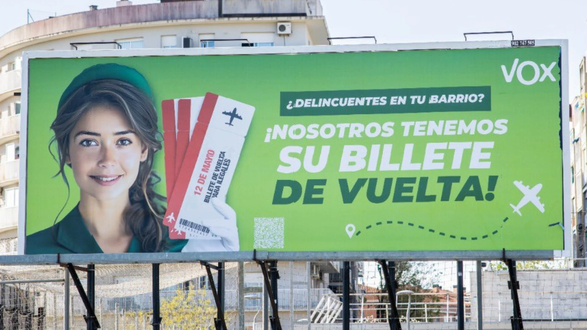 La campaña de Vox en Cataluña contra los inmigrantes ilegales