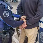 Detención por parte de la Policía Municipal de Madrid.