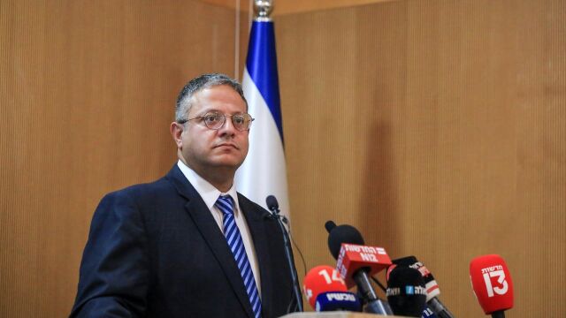 O.Próximo.- Ben Gvir promete endurecer las condiciones de los palestinos en prisiones israelíes
