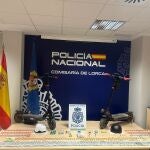 Sucesos.- La Policía Nacional desmantela un importante punto de distribución de cocaína en Lorca (Murcia)