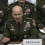 Christopher Cavoli, jefe del Comando Europeo de Estados Unidos, durante su comparecencia en el Cámara de Representantes