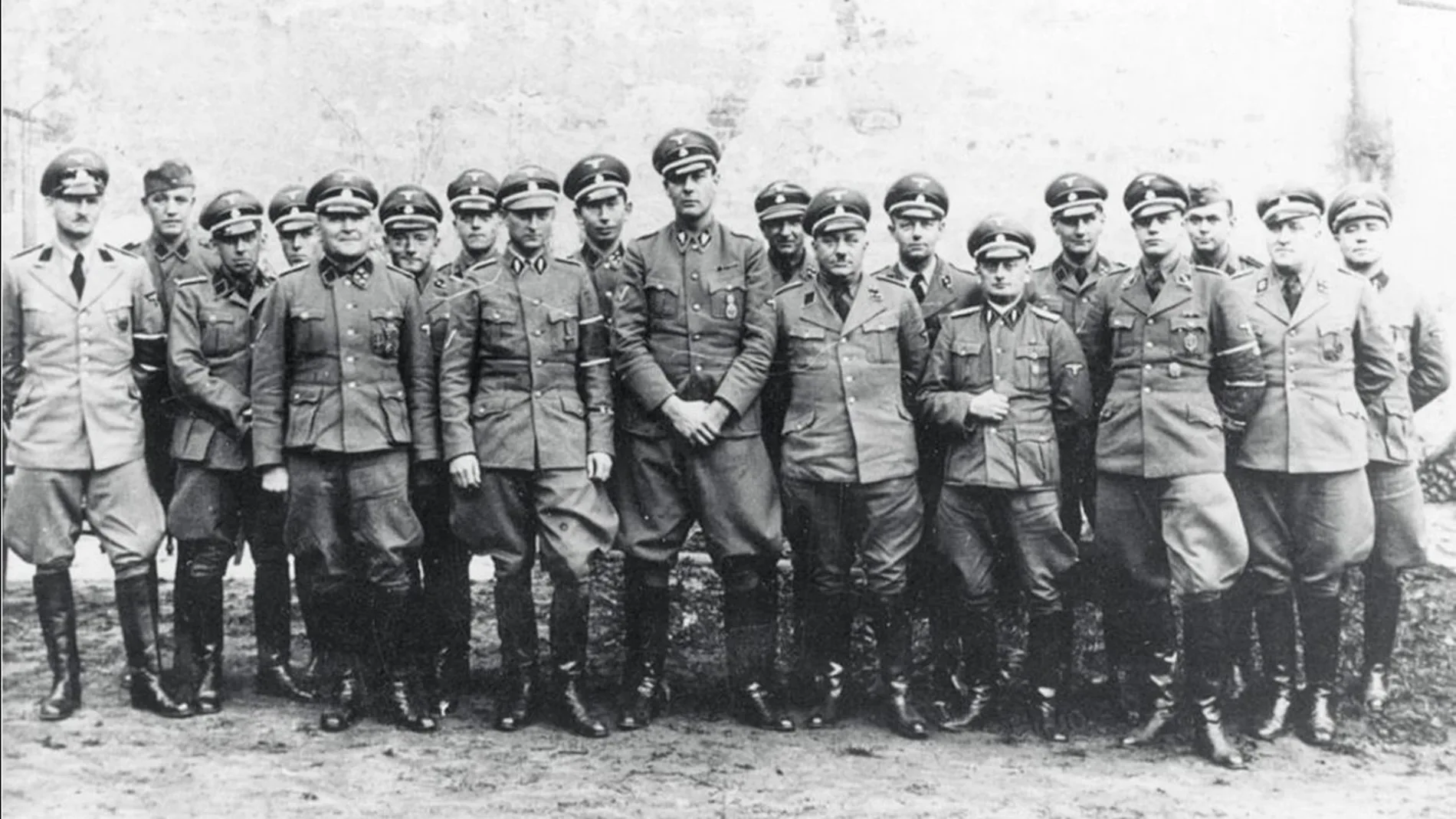 Personal directivo de Selbstschutz Westpreussen, milicias paramilitares de la minoría alemana de Pomerania