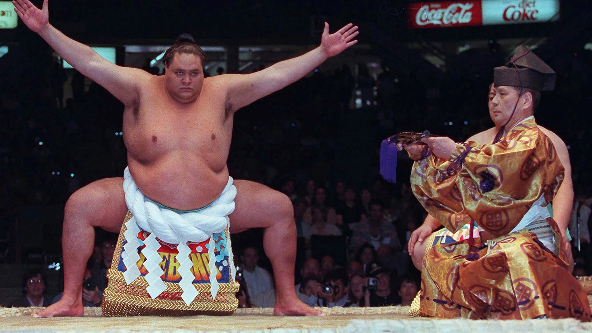 Taro Akebono, legendario luchador de sumo