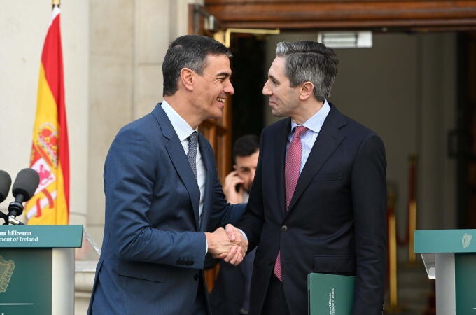 Spanish Prime Minister Pedro Sanchez visits Dublin