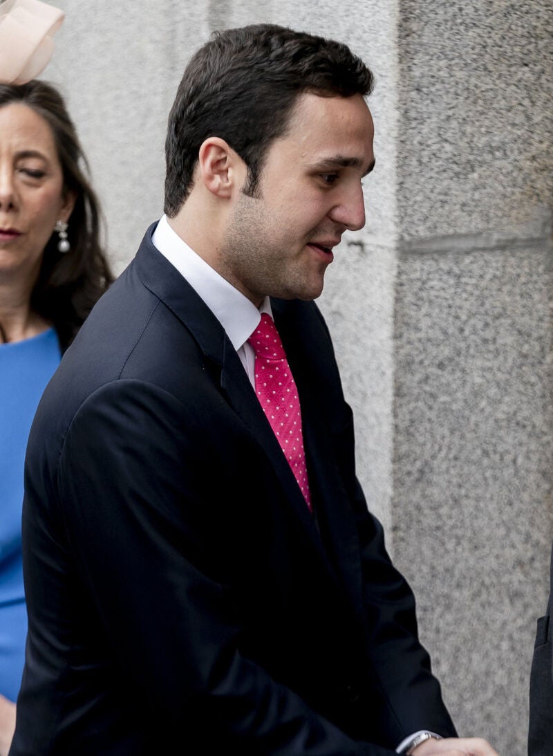 Felipe Juan Froilán en la boda de José Luis Martínez Almeida