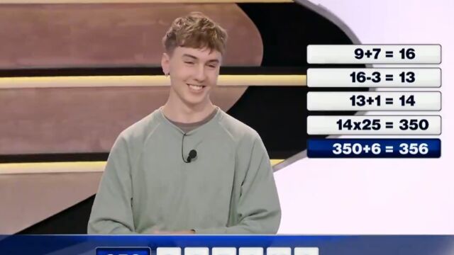 Álvaro tarda dos segundos en establecer un nuevo record en “Cifras y Letras”