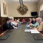 Reunión de la comisión de la Diputación de Soria