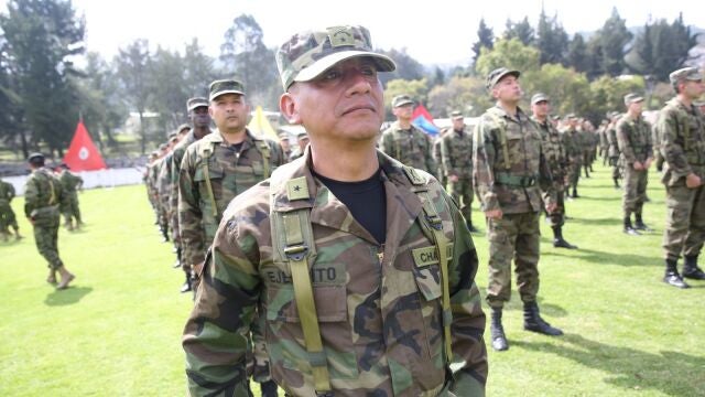 Unos 1.800 reservistas de Fuerzas Armadas de Ecuador inician reentrenamiento en los cuarteles