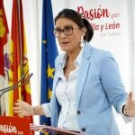 La secretaria de Organización del PSOE, Ana Sánchez, presenta la Escuela de Gobierno