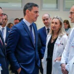 Pedro Sánchez visita el Hospital Universitario Central de Asturias (HUCA)