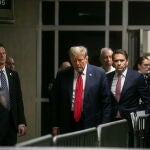 First Day of Former US President Donald J. Trump Hush Money Trial New York