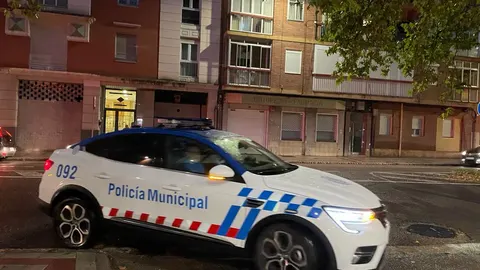 Un coche de la policía local de Valladolid