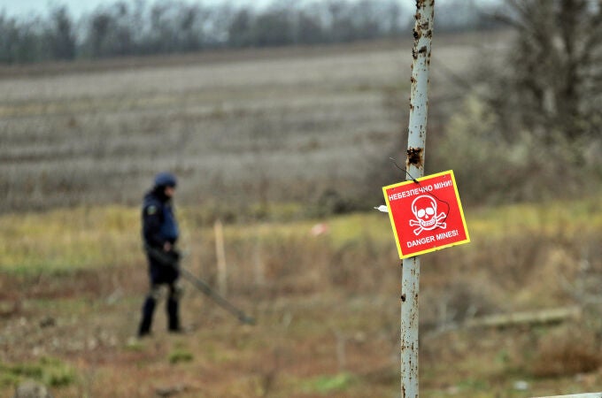 Ucrania.- Ucrania cifra en 300 muertos y más de 650 heridos los civiles víctimas de minas rusas