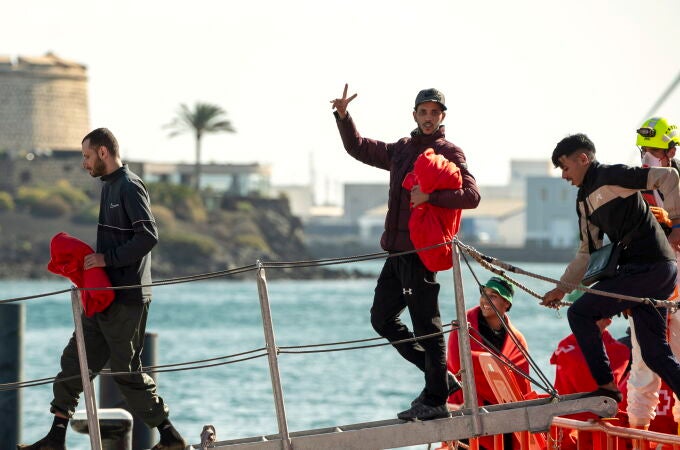 Mas de 400 inmigrantes rescatados en siete embarcaciones en las últimas horas en Canarias
