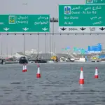 Dubai roads flooded as the UAE witnesses largest rainfall in 75 years