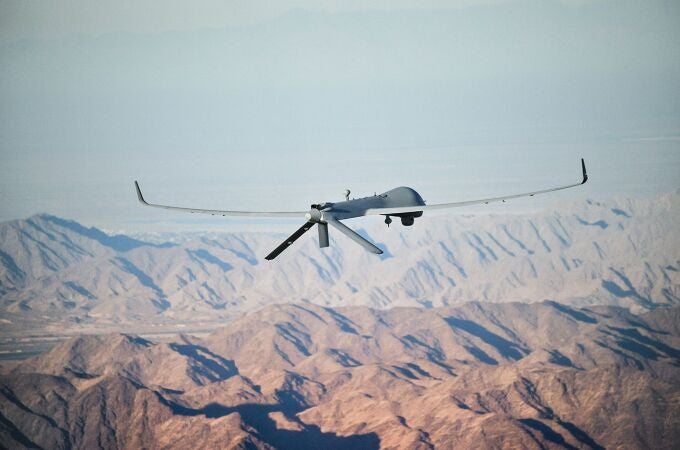 Dron RQ-1 Predator A como el que tiene la Fuerza Aérea de Marruecos