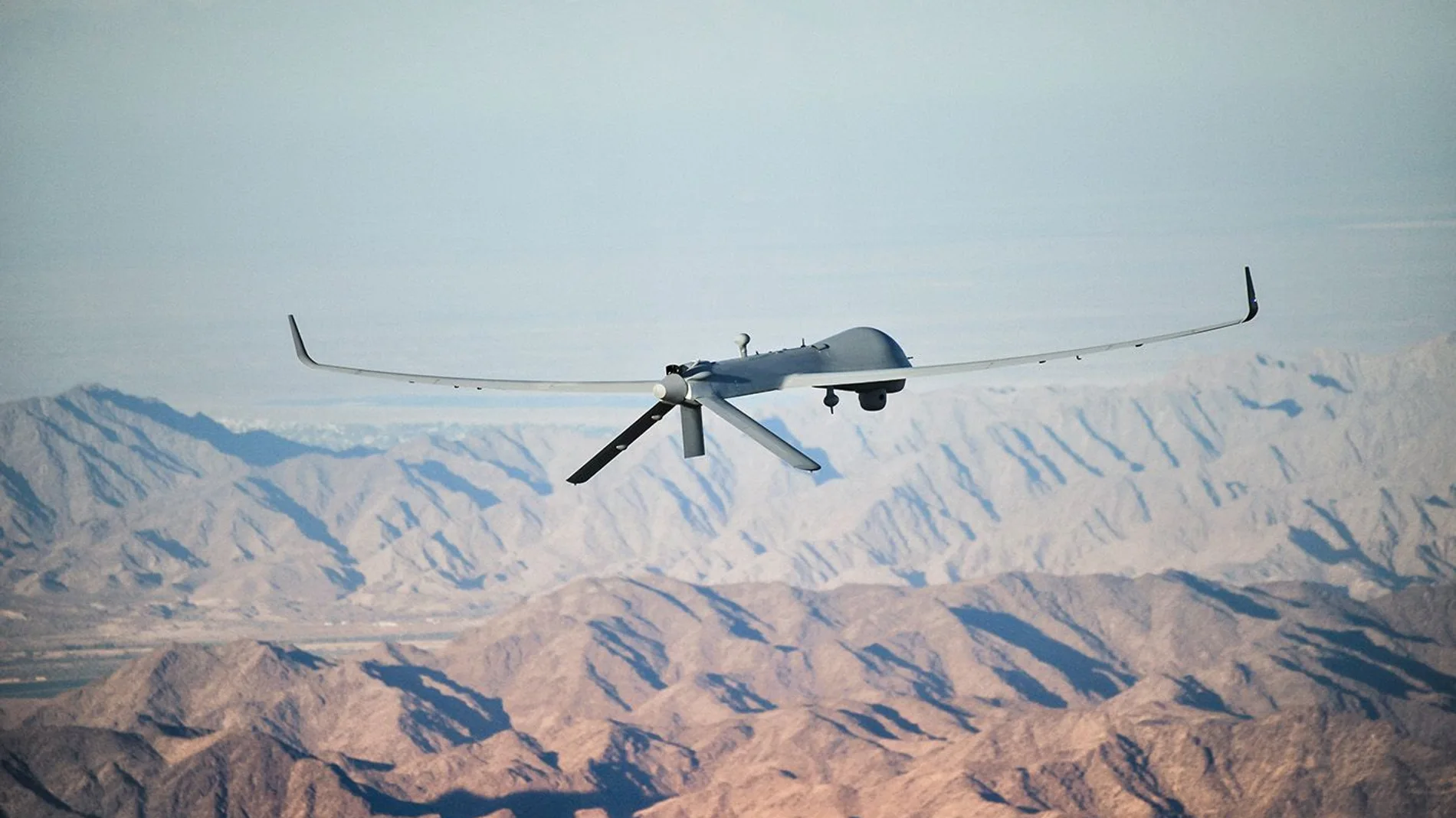 Dron RQ-1 Predator A como el que tiene la Fuerza Aérea de Marruecos