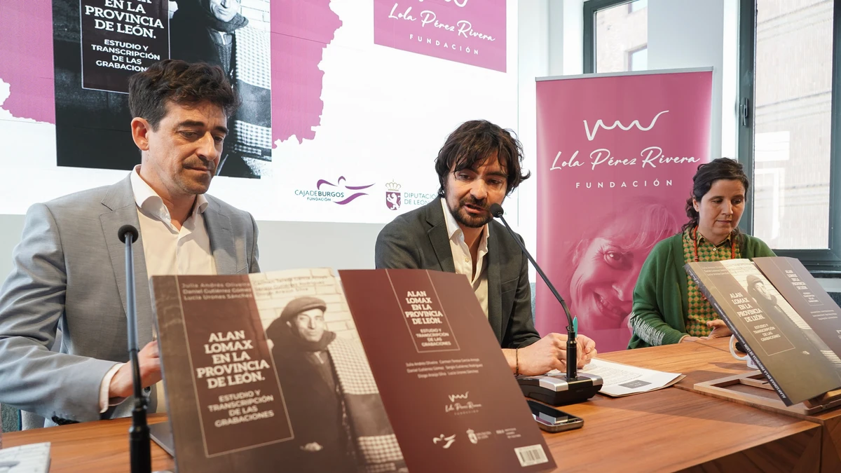 La Fundación Lola Pérez Rivera recopila en un libro todas las grabaciones que recogió Alan Lomax en León