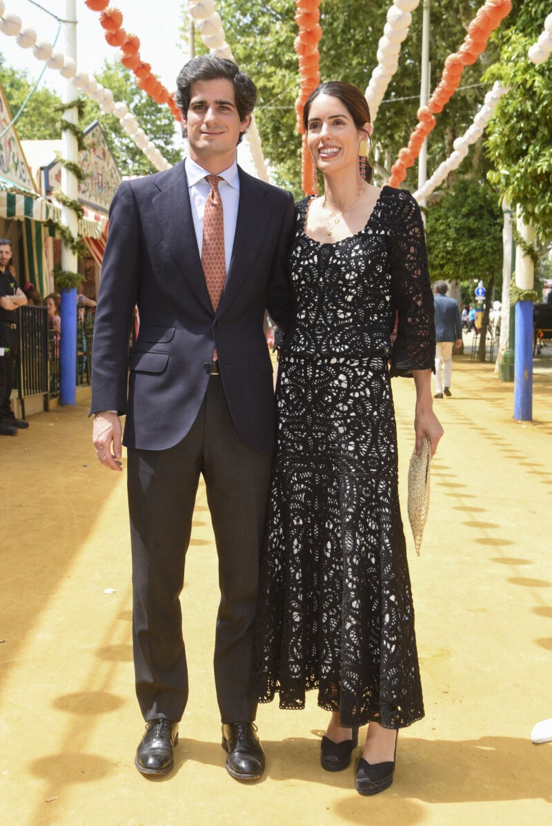 Sofía Palazuelo y su look más elegante en la Feria.