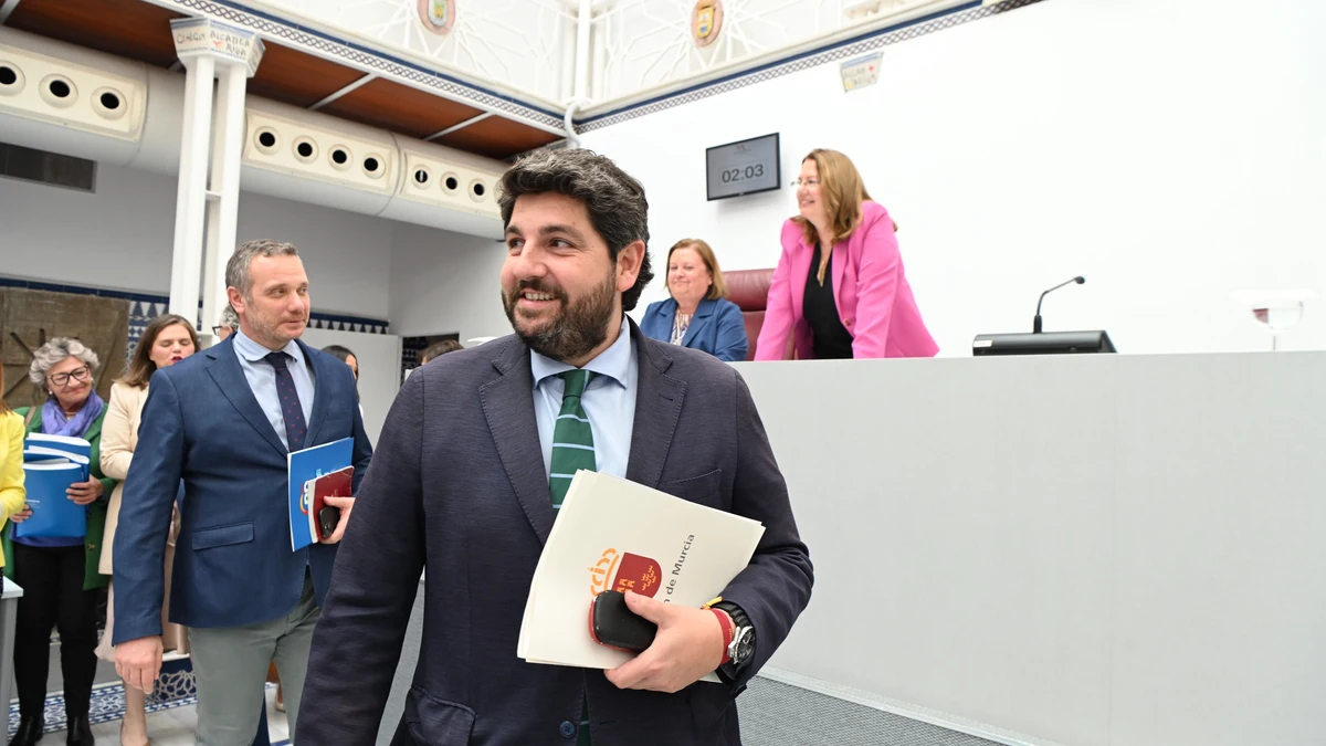 López Miras apunta a instancias “judiciales” si no se logra un justo sistema de financiación para la Región de Murcia