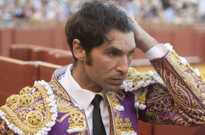 Cayetano Rivera en La Maestranza de Sevilla el 16 de abril 