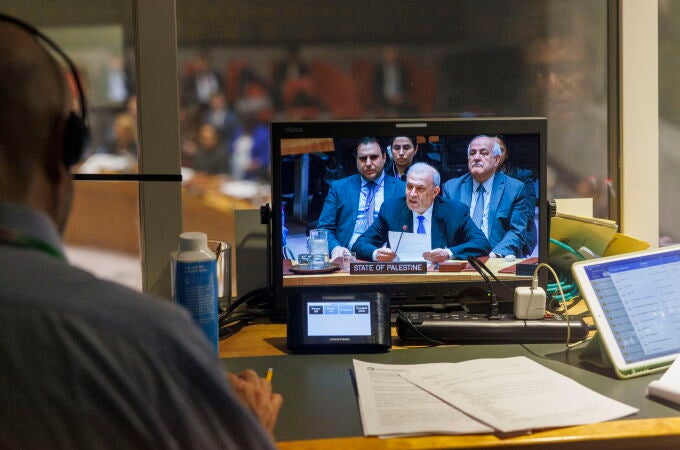 United Nations Security Council meeting at the UN Headquarters in New York