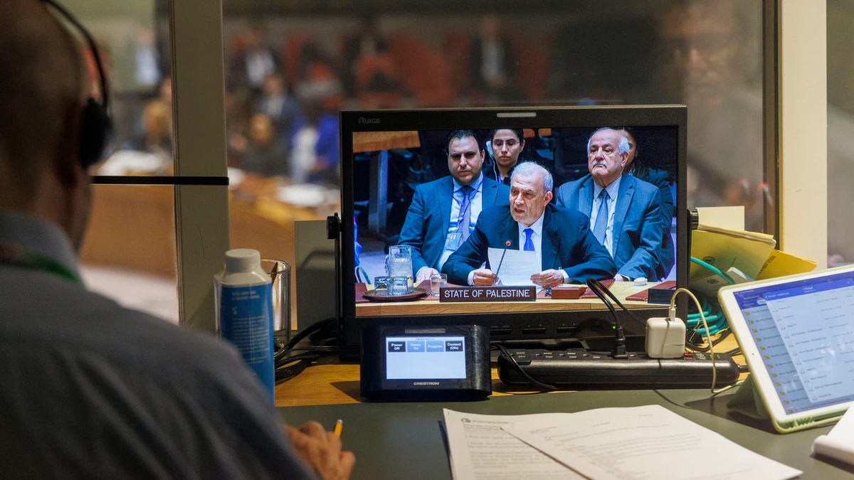 El Consejo de Seguridad de la ONU debate la admisión de Palestina como Estado de pleno derecho