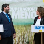 Rueda de prensa de Teresa Ribera y Fernando López Miras, tras su reunión