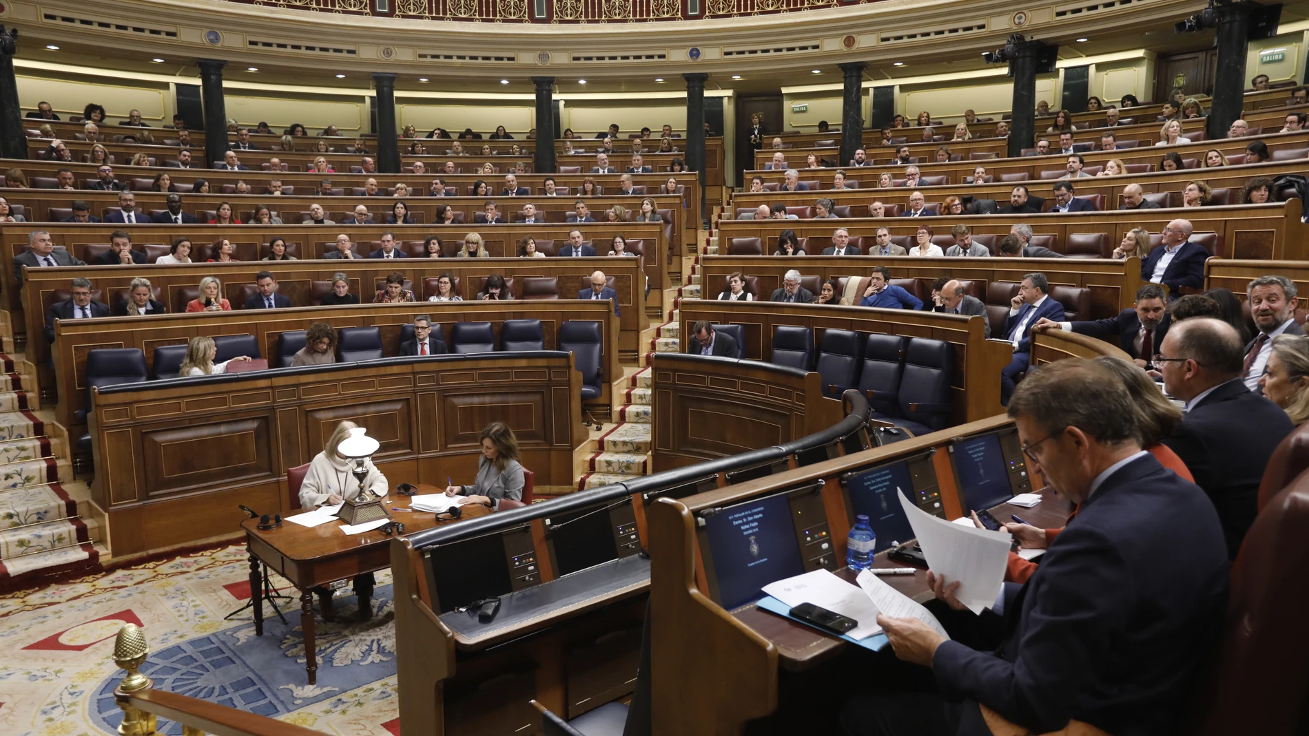 Pleno en el Congreso de los Diputados.