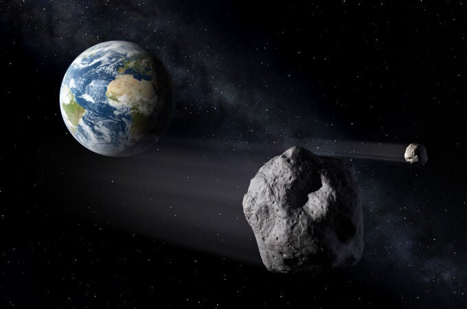 Asteroides pasando cerca de la Tierra