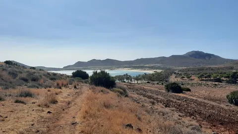 La playa de Los Genoveses en el litoral almeriense