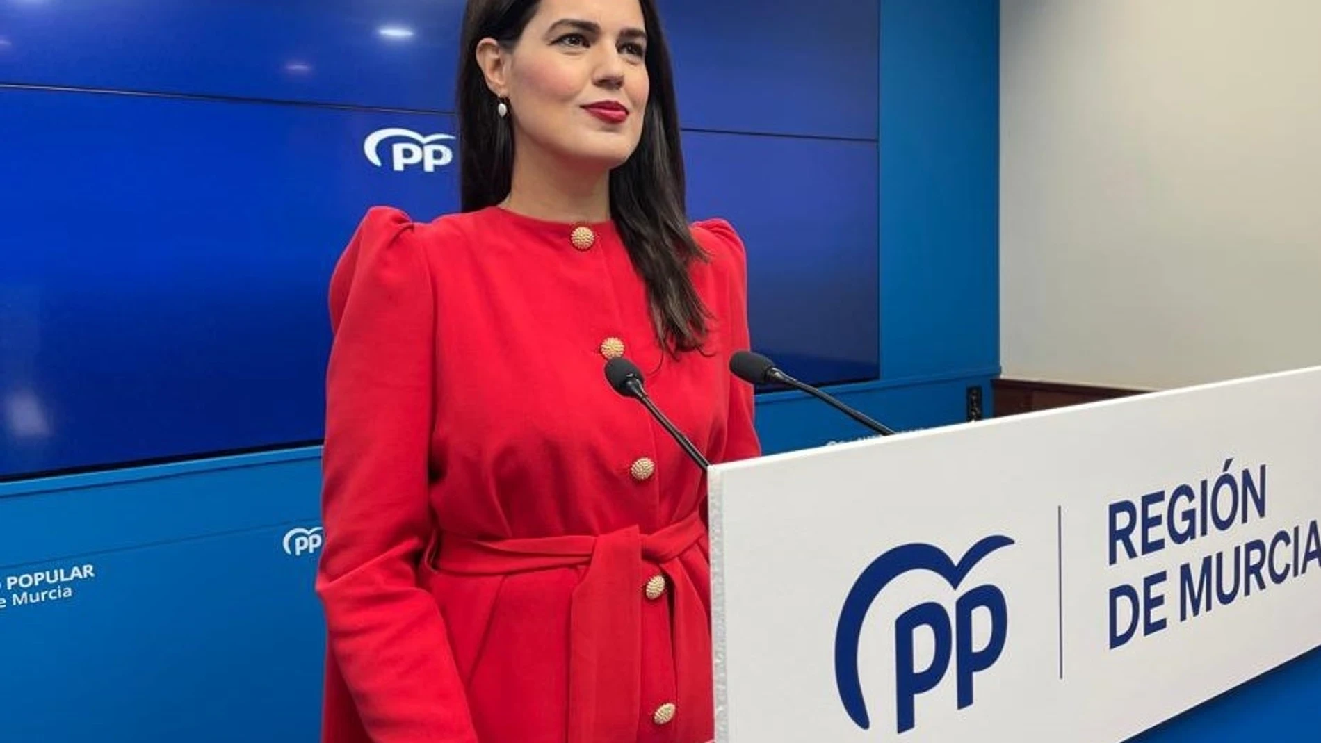 La portavoz del Partido Popular de la Región de Murcia, Miriam Guardiola