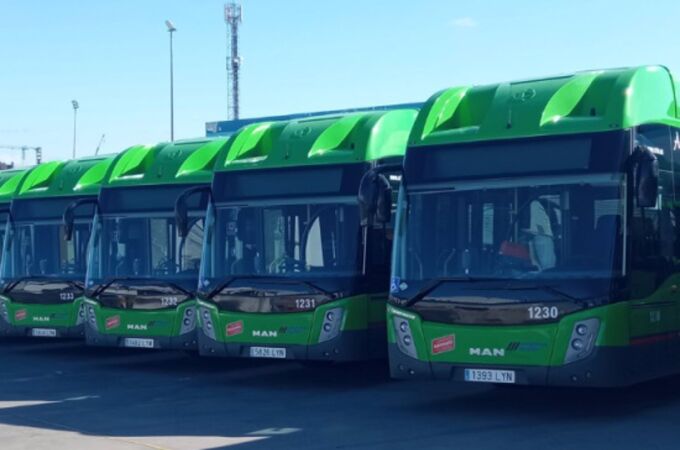Huelga indefinida desde el lunes en los autobuses interurbanos de la empresa Martín que prestan servicio en la zona sur