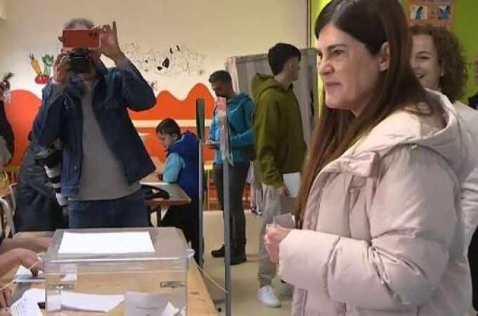 La candidata de Podemos en el País Vasco, Miren Gorrotxategi