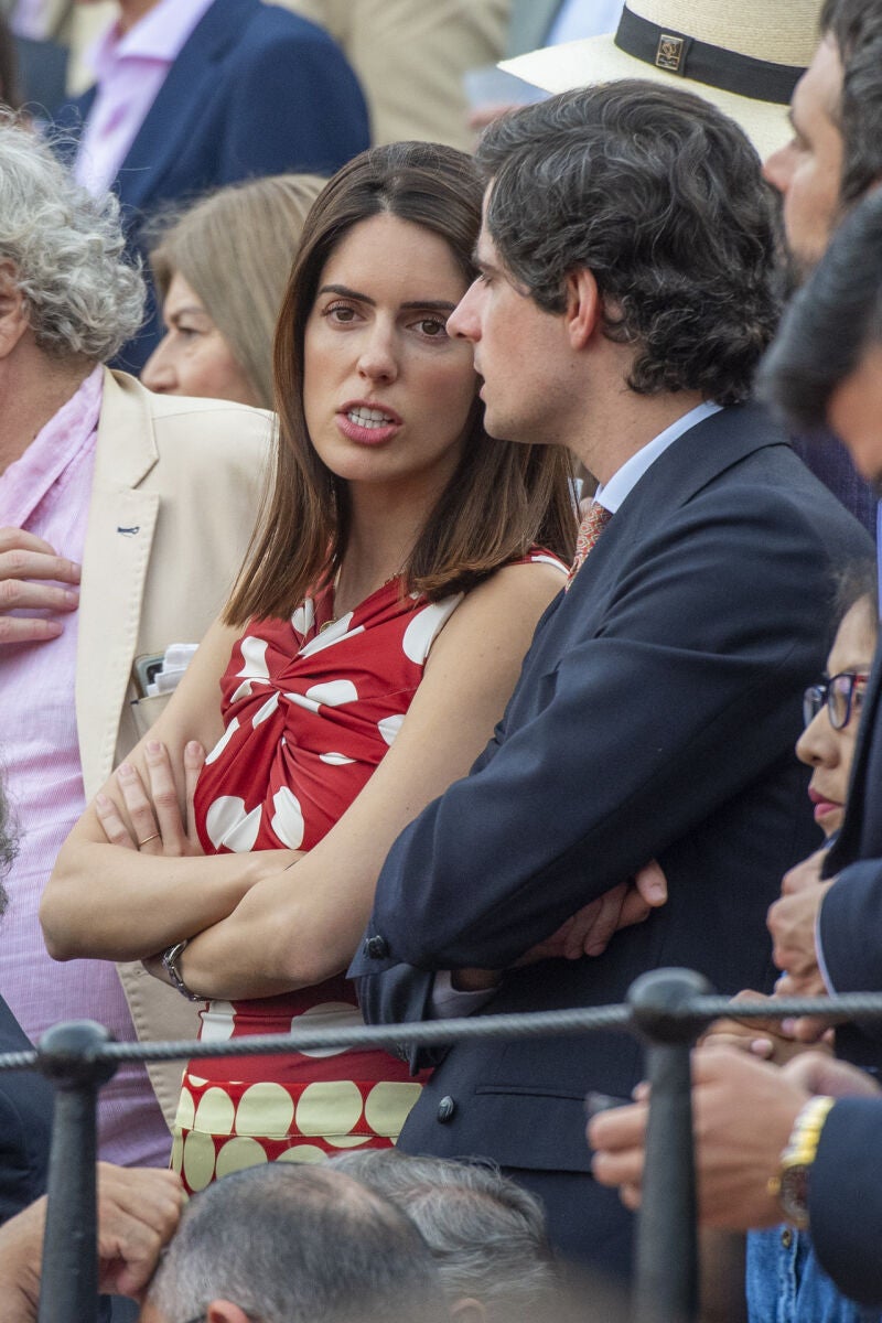 Sofía Palazuelo en los toros.