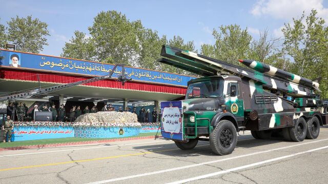 Desfile militar en Teherán