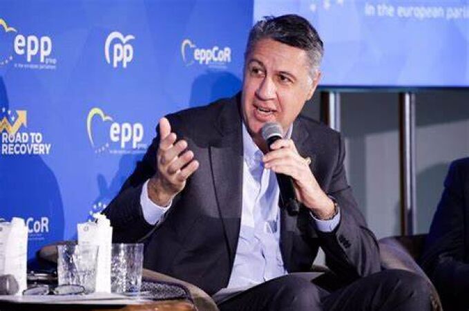 Xavier García Albiol, durante un acto