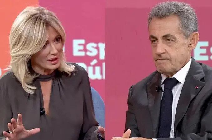 Susanna Griso desvela la extraña petición que le hizo Sarkozy en su entrevista