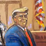 Comienza la fase de alegatos iniciales en el juicio penal contra Trump