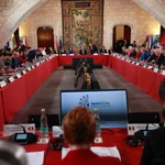 El Rey Felipe VI inaugura en Mallorca la Conferencia de presidentes de Parlamentos de la UE 