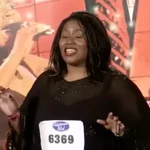  Mandisa durante su casting para "American Idol"