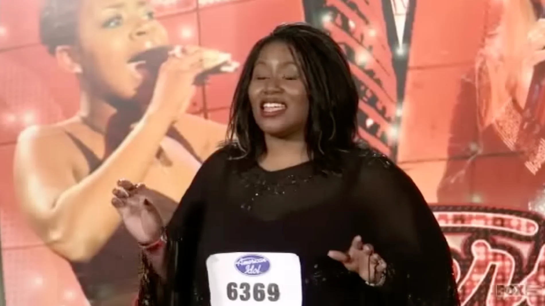 Mandisa durante su casting para "American Idol"