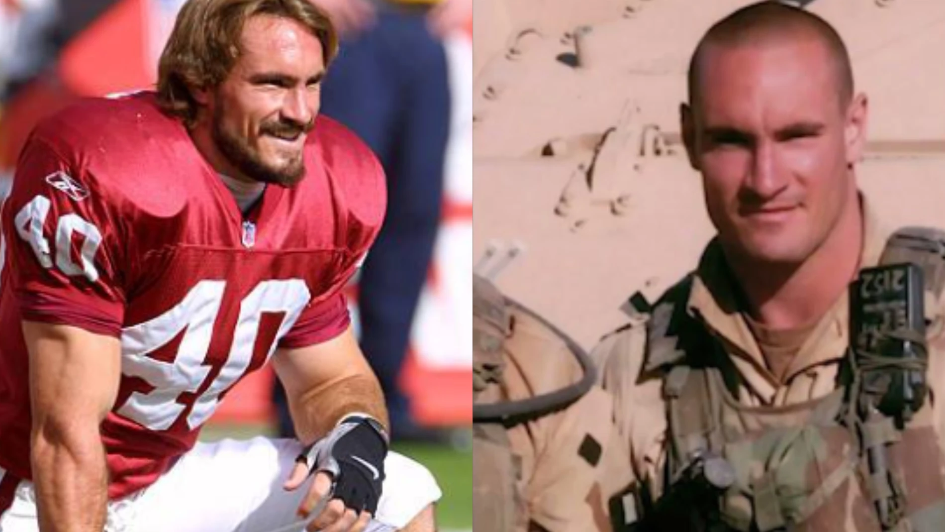 La trágica historia que conmovió a EEUU: de estrella de la NFL a luchar contra Ben Laden y morir por fuego amigo