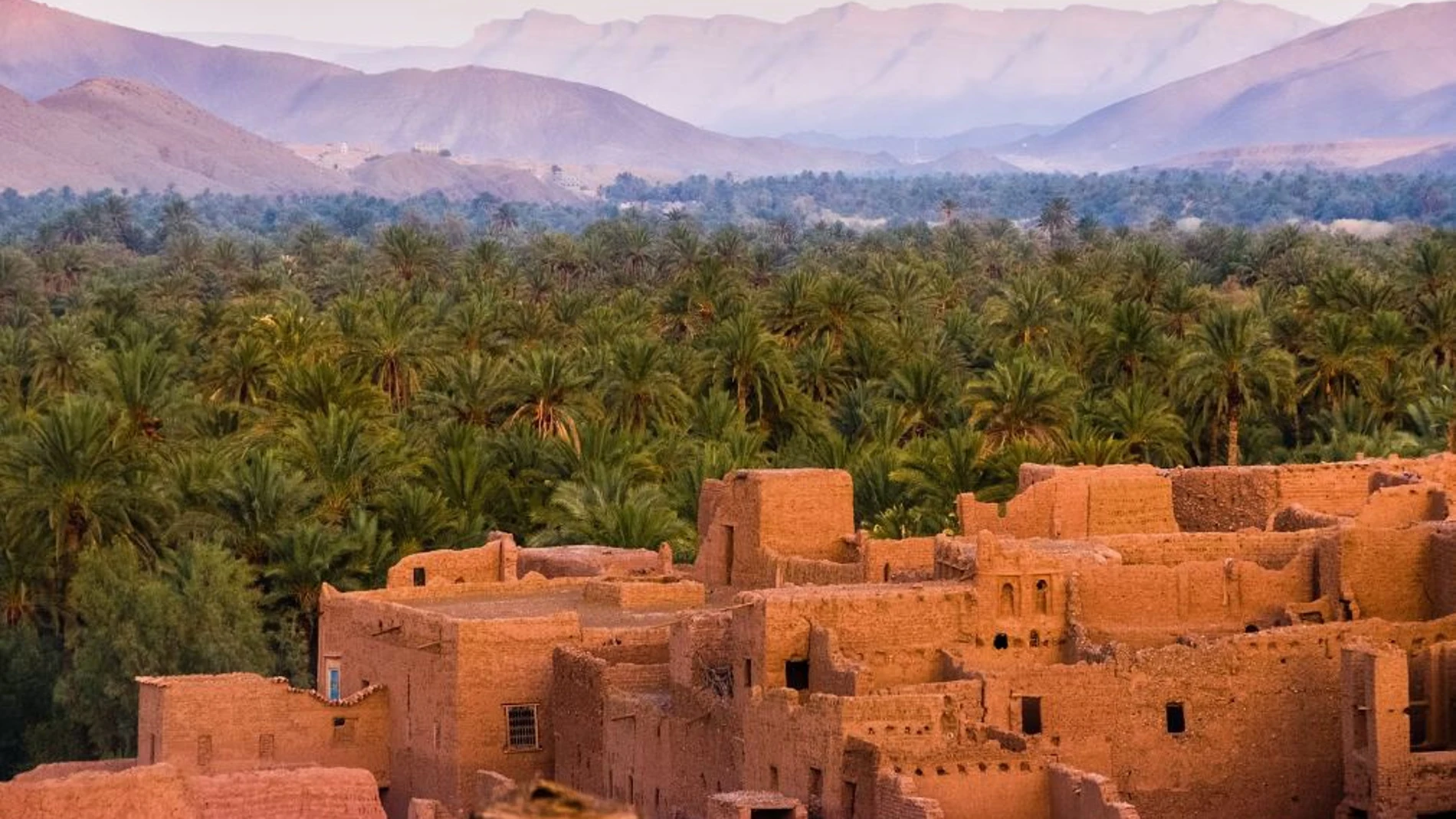 Oasis en Marruecos