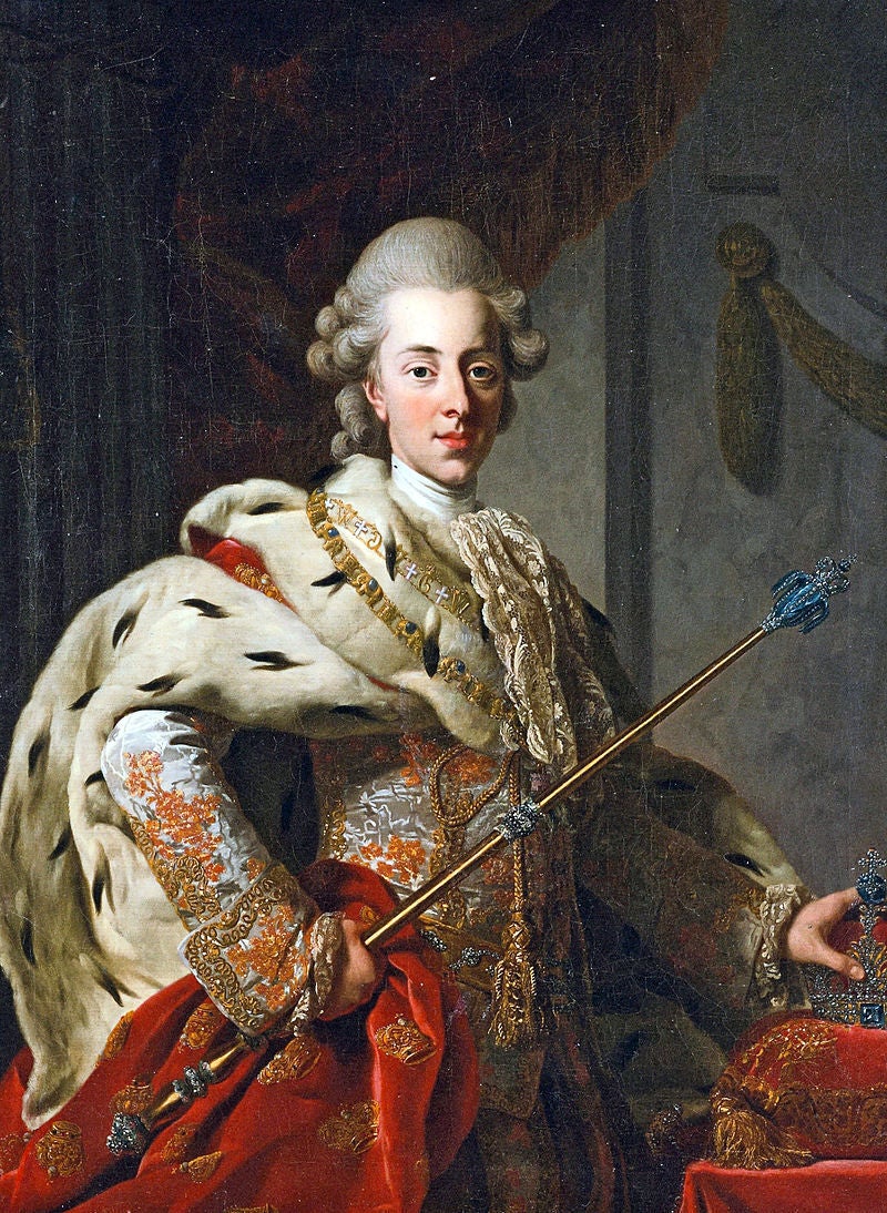 Retrato de Cristián VII
