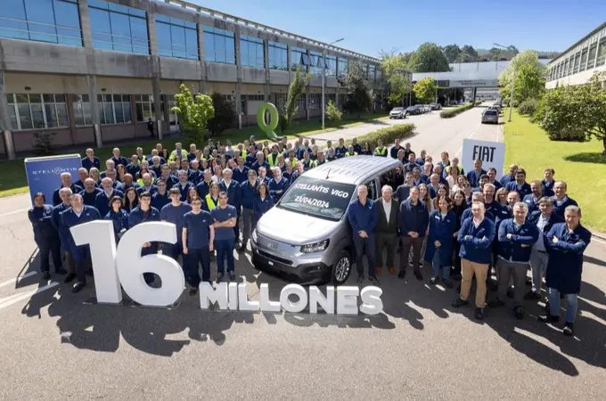 El vehículo número 16 millones fabricado en Galicia es un eléctrico 