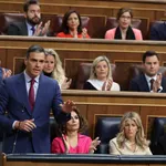 MADRID.-AMP.- Sánchez cancela su agenda para reflexionar sobre su continuidad en el Gobierno tras la investigación a su esposa