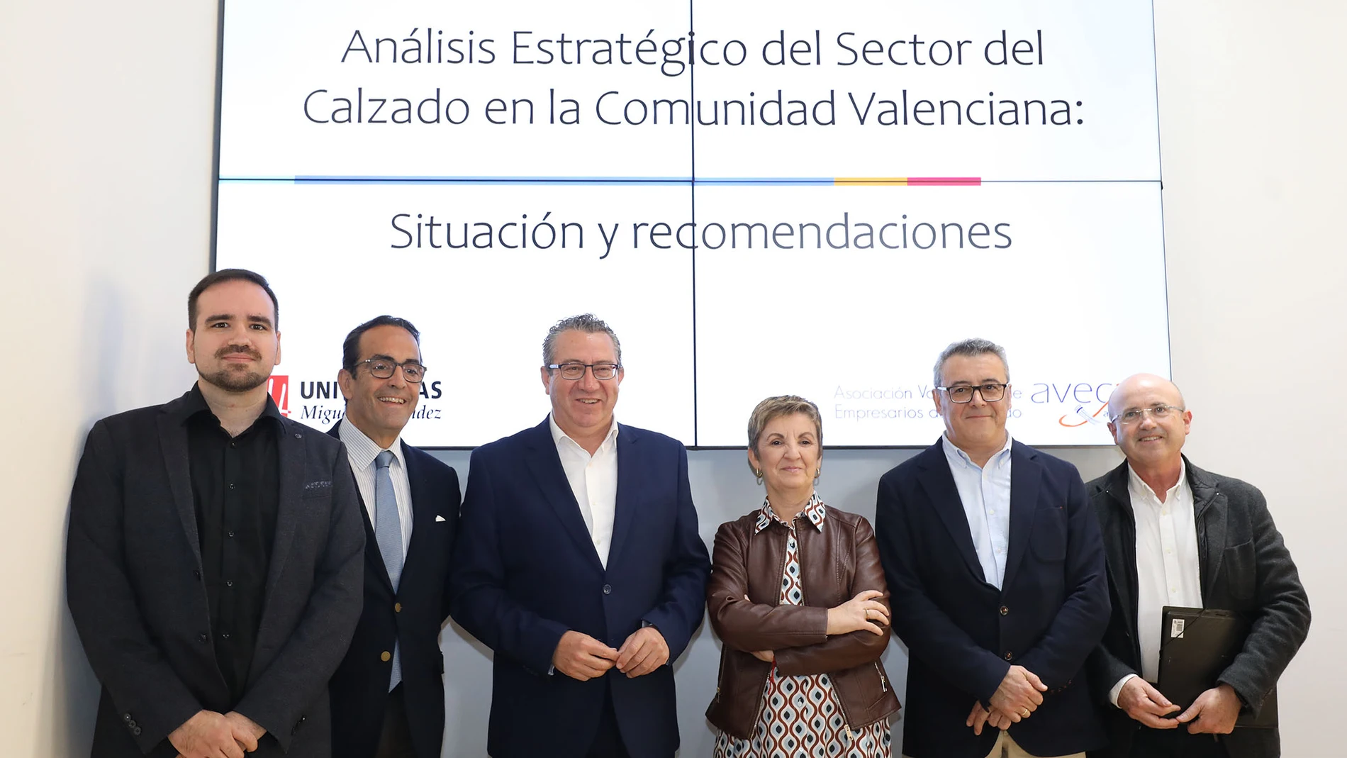 Hoy se ha presentado en la Diputación de Alicante un informe que traza un diagnóstico sobre el sector del calzado en la Comunitat Valenciana.